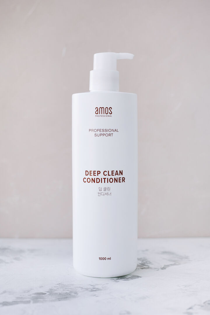 BU// Кондиционер для волос AMOS Deep Clean Conditioner 1000ml