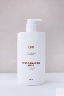 Легчайшая, увлажняющая маска для волос AMOS Aqua Balancing Mask 1000ml AMOS