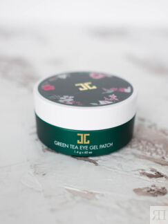 Патчи гидрогелевые с зеленым чаем JAYJUN Green Tea Eye Gel Patch 1.4g x 60ш