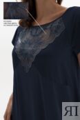 Сорочка женская из вискозы с кружевом Laete 52020-1