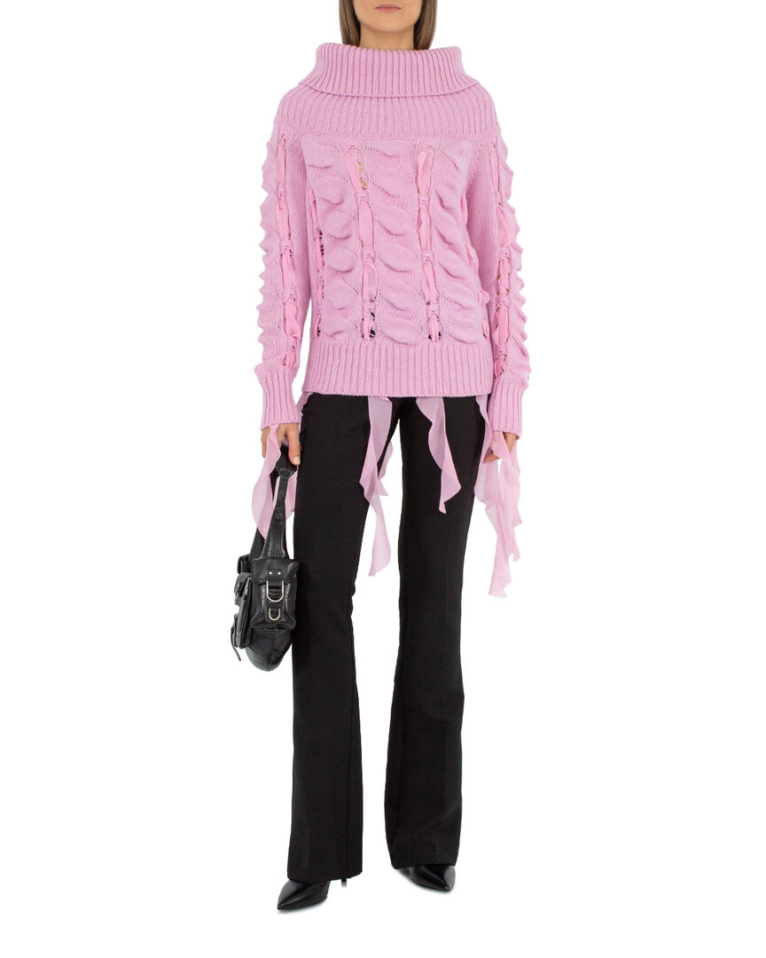 Свитер BLUMARINE 2M370A розовый s