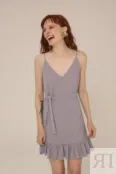 Платье-комбинация YouStore серое