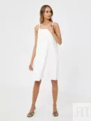 Летнее платье-комбинация белое YouStore