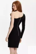 Маленькое черное платье с одним рукавом YouStore