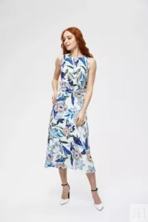Платье-миди с флористическим принтом YouStore