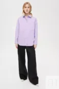 Рубашка с длинным рукавом фиолетовая YouStore