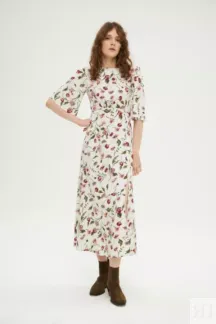 Платье макси с цветочным принтом YouStore