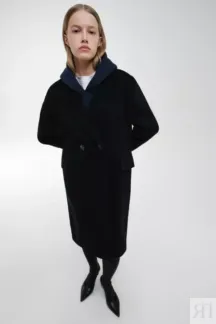 Удлиненное пальто из шерсти YouStore