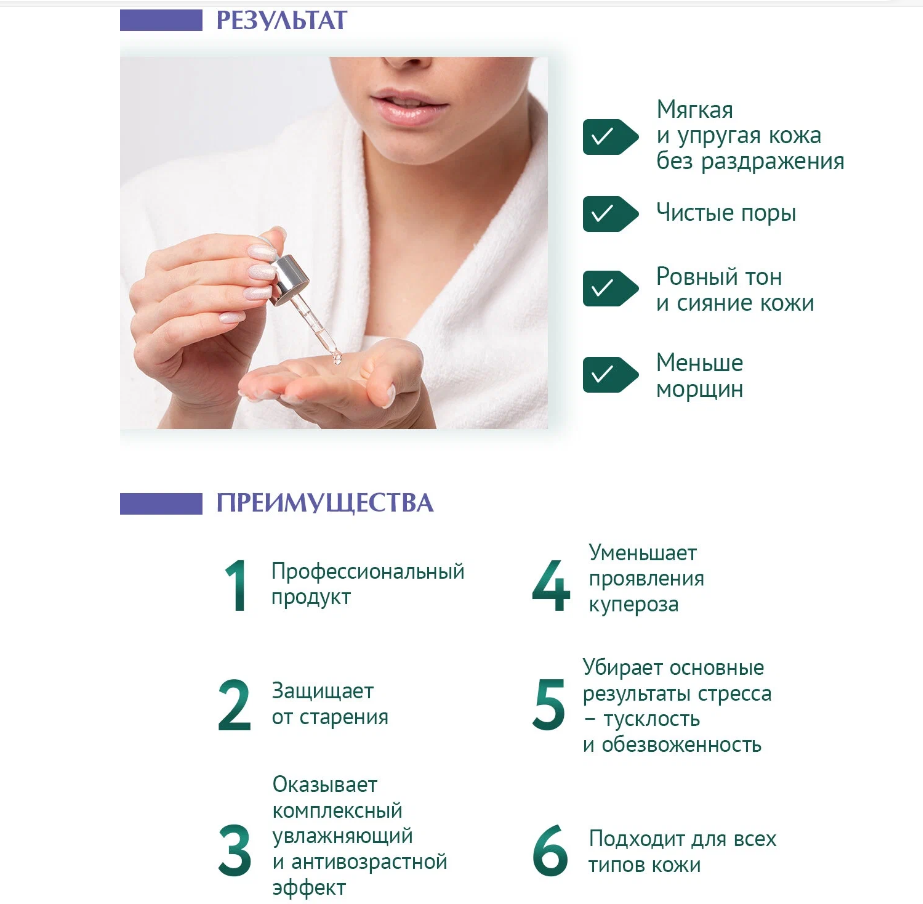 Купить Сыворотка для лица с ниацинамидом и байкалином PROFKA Expert  Cosmetology в Новосибирске - Я Покупаю