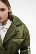 Утепленное пальто с поясом YouStore
