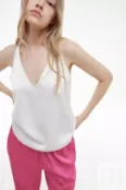Блуза в бельевом стиле белая YouStore