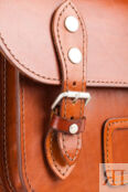 Кожаный портфель Сатчел , светло-коричневый