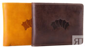 Кожаное портмоне Рим, коричневое