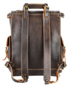 Кожаный ранец Максимус 3, коричневый эксклюзив