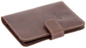 Кожаный бумажник водителя Бостон, коричневый