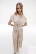 Платье макси с драпировкой YouStore