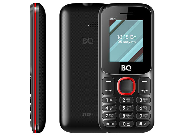 Сотовый телефон BQ 1848 Step+ Black-Red