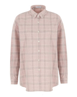 Рубашка ANTELOPE THE LABEL A2.980 св.розовый+принт s