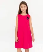 Розовое платье Gulliver (140)