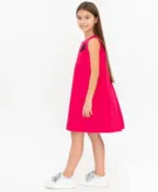 Розовое платье Gulliver (140)