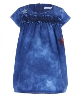 Джинсовое платье с декором Gulliver (74)