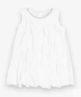 Белое нарядное платье Gulliver (92)