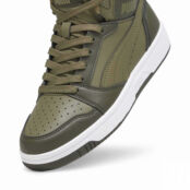 Подростковые кроссовки PUMA Rebound V6 Mid 39468502 фото 4