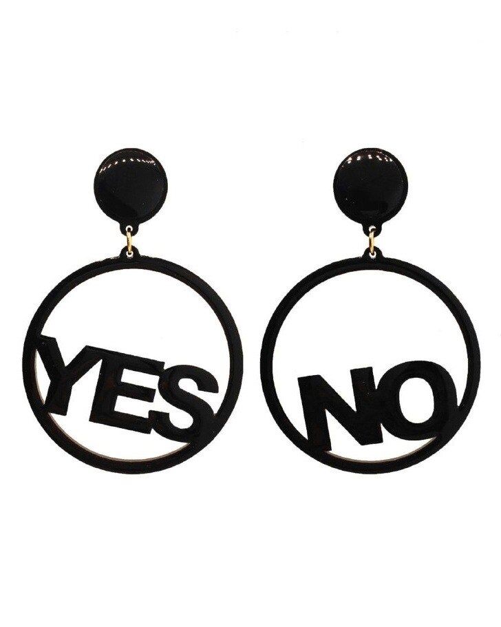 Серьги Yes,no LF-68, LF-70-1 фото 1