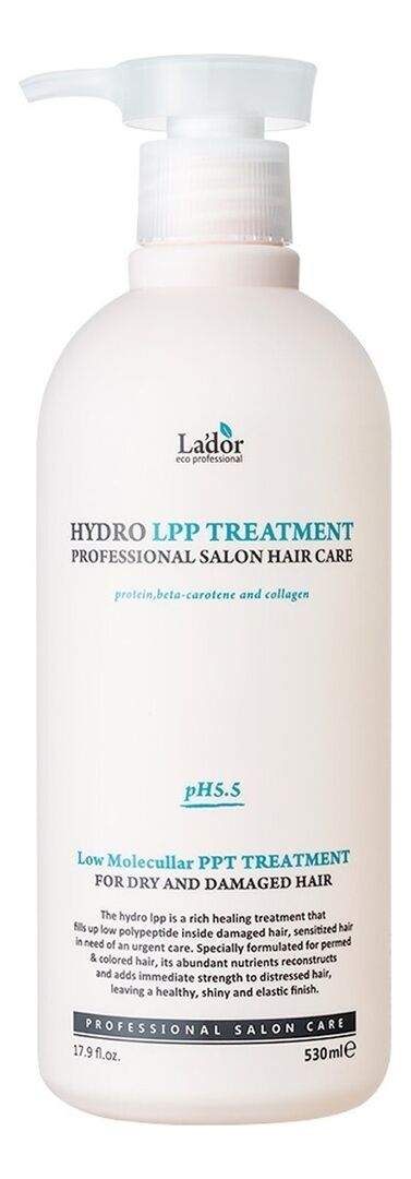 Увлажняющая маска для волос Eco Hydro Lpp Treatment 530 мл La`dor