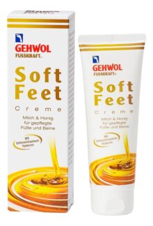 Шелковый крем для ног с гиалуроновой кислотой Fusskraft Soft Feet Creme