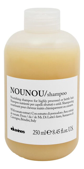 Питательный шампунь для волос Nounou Shampoo 250мл Davines фото 1