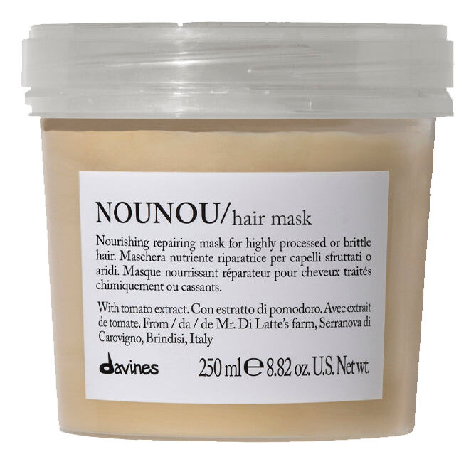 Маска для глубокого питания волос Nounou Hair Mask 250 мл Davines фото 1