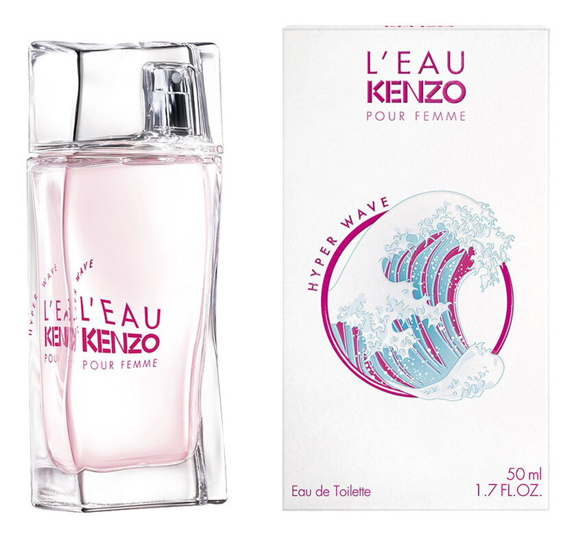 Туалетная вода Kenzo L'Eau Pour Femme Hyper Wave фото 1