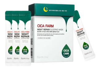 Ночная маска для лица с экстрактом центеллы Cica Farm Night Repair Sleeping