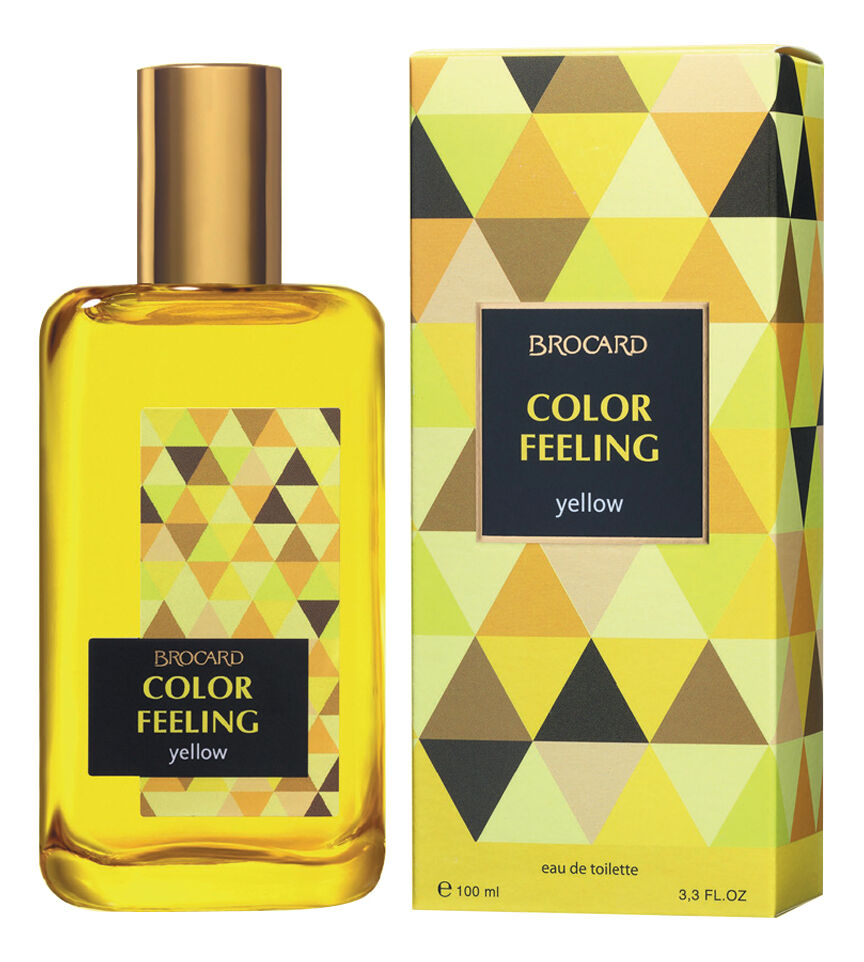 Туалетная вода Brocard Color Feeling Yellow фото 1