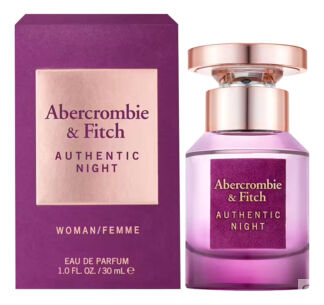 Authentic Night Woman: парфюмерная вода 30мл Abercrombie & Fitch