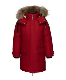 Пальто зимнее красное Gulliver (170)