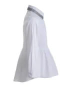 Белая блузка с баской Gulliver (116)