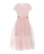 Розовое нарядное платье Gulliver (140)