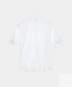 Белая блузка с коротким рукавом Gulliver (122)