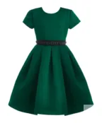 Зеленое нарядное платье Gulliver (98)