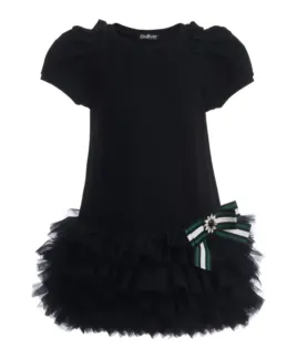 Черное нарядное платье Gulliver (110)