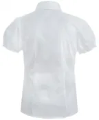 Белая блузка с коротким рукавом Button Blue (140)