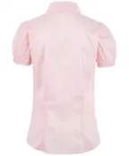 Розовая приталенная блузка Button Blue (164)