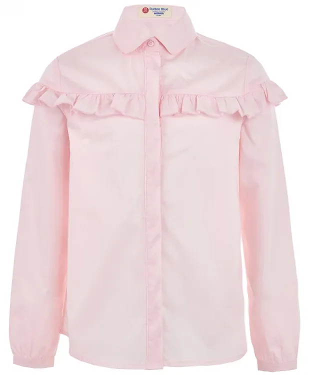Розовая блузка Button Blue (134)