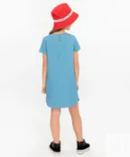 Джинсовое платье Button Blue (122)