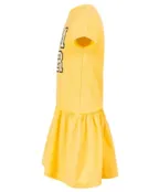 Желтое платье с принтом Button Blue (140)