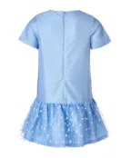 Голубое нарядное платье Button Blue (134)