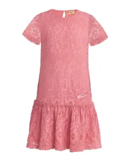 Розовое платье Button Blue (122)