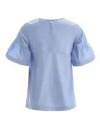 Голубая блузка Button Blue (128)